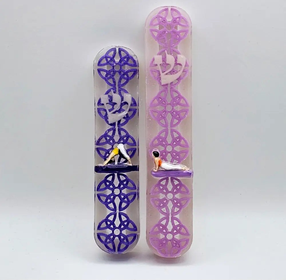 Mezuzah with a story 12cm #245 מזוזה עם סיפור Mezuzah