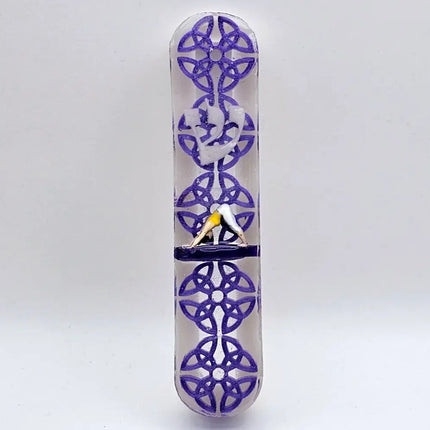 Mezuzah with a story 12cm #245 מזוזה עם סיפור Mezuzah