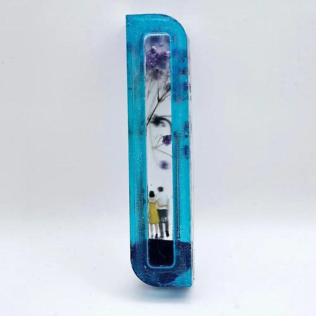 Mezuzah with a story 12cm #247 מזוזה עם סיפור Mezuzah