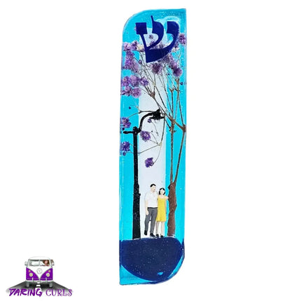 Mezuzah with a story 12cm #247 מזוזה עם סיפור Mezuzah