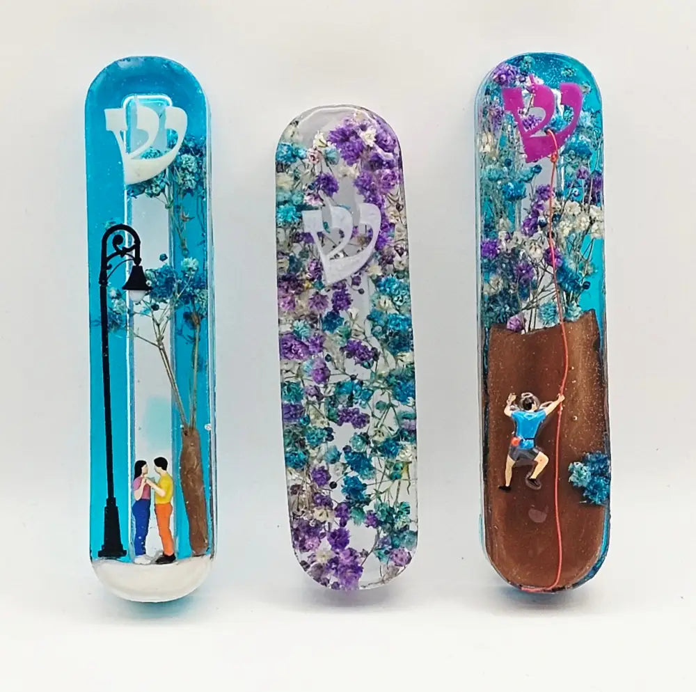 Mezuzah with a story 12cm #251 מזוזה עם סיפור Mezuzah