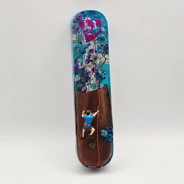 Mezuzah with a story 12cm #251 מזוזה עם סיפור Mezuzah
