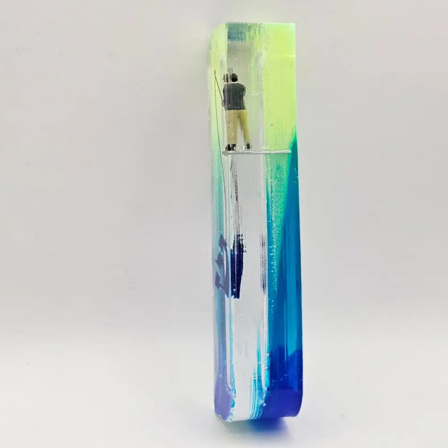 Mezuzah with a story 12cm #252 מזוזה עם סיפור Mezuzah